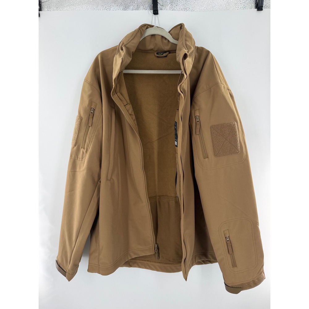 Condor Summit Soft Shell Tactical Jacket Tan Coyote Brown 602 Mens XXXL